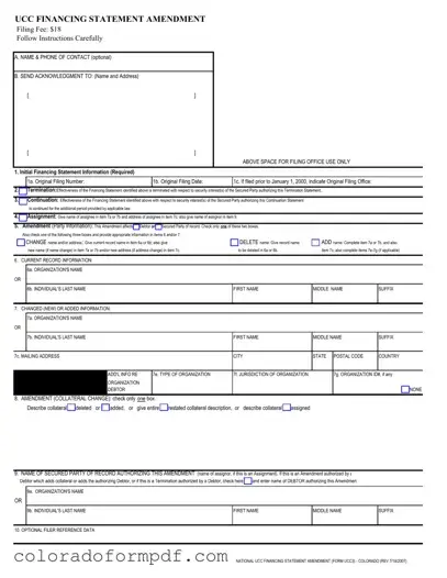 Fill Out Your Colorado Ucc3 Form